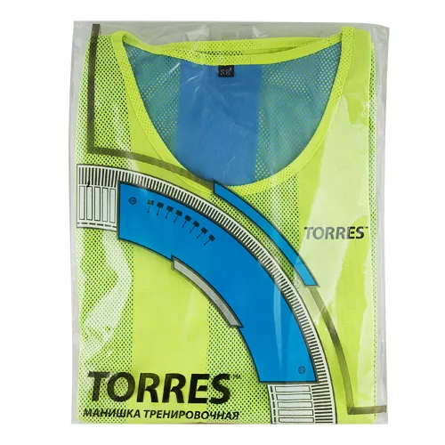 Манишка детская TORRES двухсторонняя, TR11950Y/B, р.Jr, тренировочная, полиэстер, жёлт-синий за 1&nbsp;026.80 ₽ в Оренбурге
