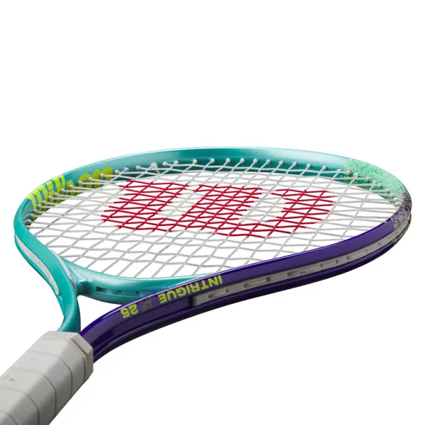 Ракетка б/т дет. Wilson Intrigue Jr 25, WR180310U, для детей 9-10лет, алюминий,со струн., бирюз-фиол за 5&nbsp;271.70 ₽ в Оренбурге