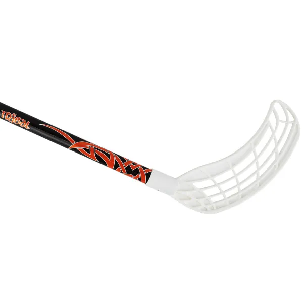 Клюшка для флорбола RealStick Tribal Jr, MR-KF-TR85-WH, 85см,прямой крюк,пластик,черн-бел-оранж за 2&nbsp;237.20 ₽ в Оренбурге