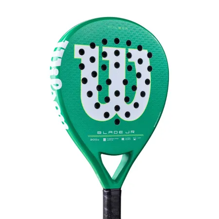 Ракетка для падела WILSON Blade Jr  V4 Padel, WR213811U0, для начин-х, стекловолокно, зеленый за 14&nbsp;934.50 ₽ купить в Оренбурге