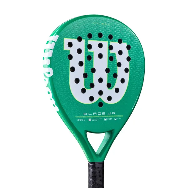 Ракетка для падела WILSON Blade Jr  V4 Padel, WR213811U0, для начин-х, стекловолокно, зеленый за 14&nbsp;934.50 ₽ в Оренбурге