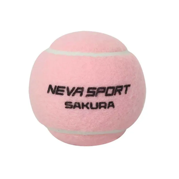 Мяч для падела NS Sakura, UAA2, уп.3 шт, сукно, нат.резина, розовый за 824.50 ₽ в Оренбурге