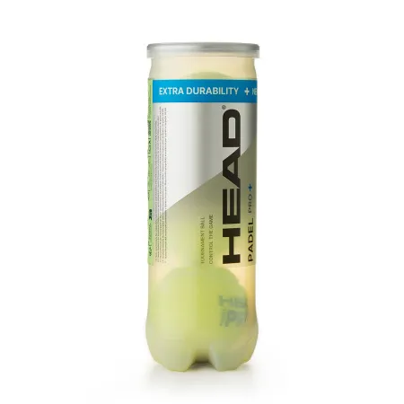 Мяч для падела HEAD Padel Pro+, 540203, уп.3 шт, FIP Approved, войлок,нат.резина,желтый за 933.30 ₽ купить в Оренбурге