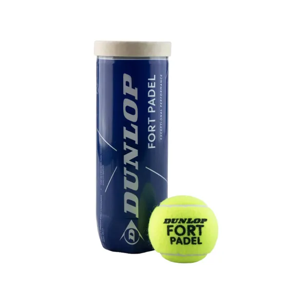 Мяч для падела Dunlop Fort Padel, 601555, уп.3 шт, FIP, сукно, нат.резина,желтый за 1&nbsp;135.60 ₽ в Оренбурге