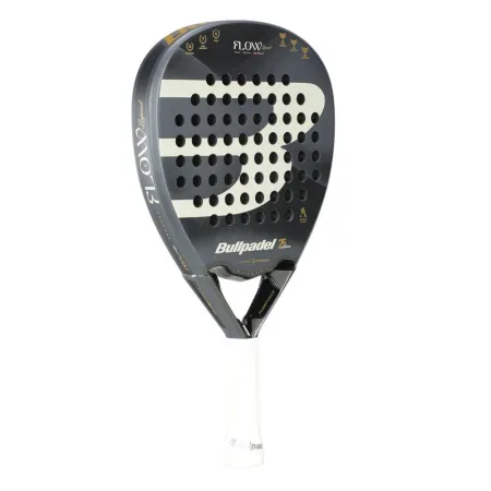 Ракетка для падела BULLPADEL Flow Legend, 494405, для профессионалов, стекловолокно,черно-белый за 31&nbsp;307.20 ₽ купить в Оренбурге