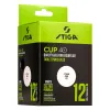Мяч для наст. тенниса Stiga Cup ABS, 1110-2510-12, диам.40+мм, пластик, упак. 12 шт, белый за 1&nbsp;774.80 ₽ купить в Оренбурге