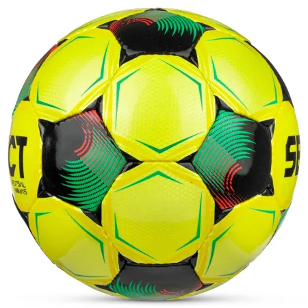 Мяч футзал. SELECT Futsal Mimas V26, 1053471007, р.4,FIFA Basic, 32п, ПУ, руч.сш, желто-зелено-черн. за 6&nbsp;113.20 ₽ купить в Оренбурге