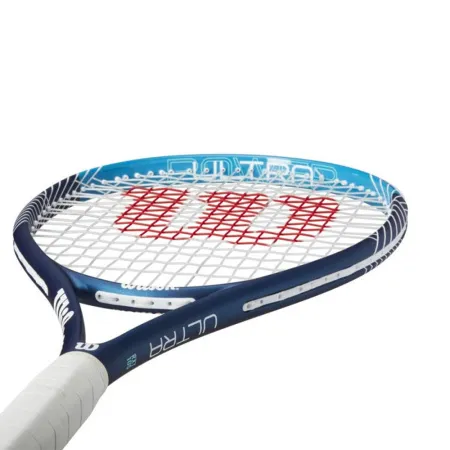 Ракетка б/т Wilson Ultra Power 105 Gr1, WR147010U1, для любит, композит, со струнами, темносин-бел за 11&nbsp;662 ₽ купить в Оренбурге