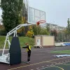 Баскетбольная стойка мобильная складная на пружинах вынос 2,25 м c противовесом ZAVODSPORTA за 530&nbsp;660 ₽ купить в Оренбурге