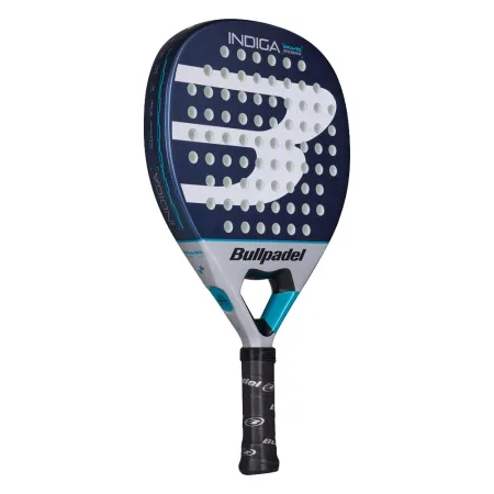 Ракетка для падела BULLPADEL Indiga Power 26, 494416, для начинающих, стекловолокно, темносине-серый за 14&nbsp;672.70 ₽ купить в Оренбурге