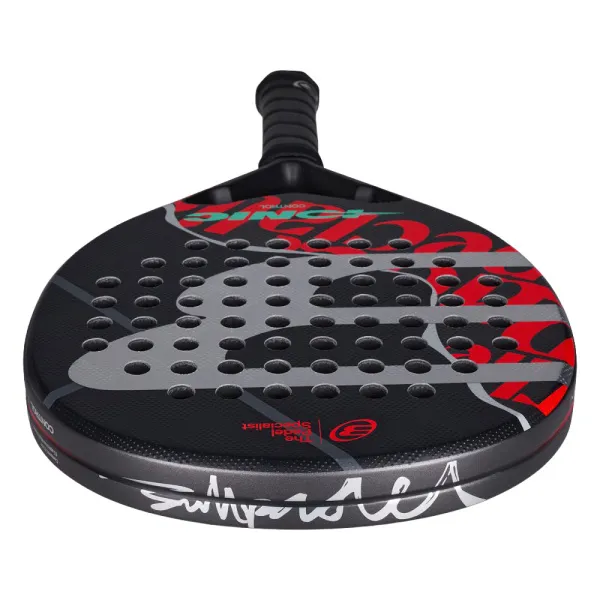 Ракетка для падела BULLPADEL Ionic Control 26, 494412, для продв. игроков, карбон, черно-красный за 33&nbsp;734.80 ₽ в Оренбурге