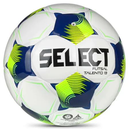 Мяч футзал. SELECT Futsal Talento 13 V26, 1062471015, р.3, 32п, ТПУ, гибр.сш, бело-сине-желтый за 4&nbsp;355.40 ₽ купить в Оренбурге