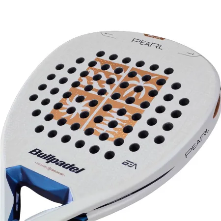 Ракетка для падела BULLPADEL Pearl 27, 497249, для проф-в, стекловолокно,карбон, бело-золотистый за 44&nbsp;319 ₽ купить в Оренбурге