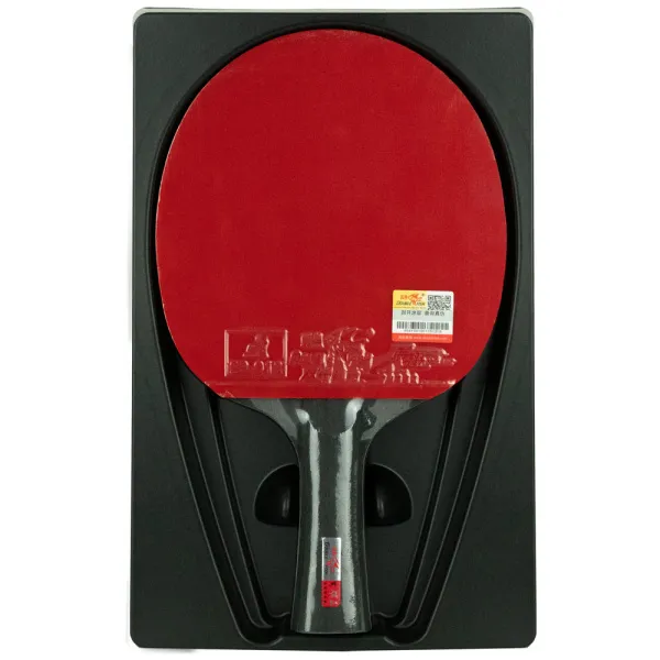 Ракетка для н/т DOUBLE FISH Black Carbon King Racket 5*****, для професс.,ITTF Appr.,накл.2,1,мм за 6&nbsp;434.50 ₽ в Оренбурге