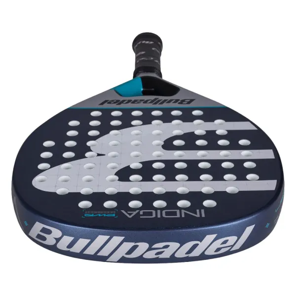 Ракетка для падела BULLPADEL Indiga Power 26, 494416, для начинающих, стекловолокно, темносине-серый за 14&nbsp;672.70 ₽ в Оренбурге