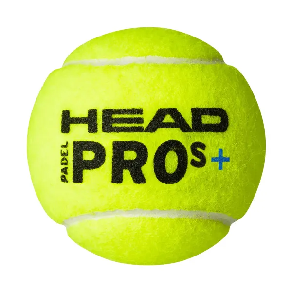 Мяч для падела HEAD Padel Pro S+, 540303, уп.3 шт, FIP Approved, войлок,нат.резина,желтый за 933.30 ₽ в Оренбурге