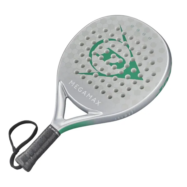 Ракетка для падела Dunlop Megamax Silver, 10370741, для начинающих, графит, серебристый за 11&nbsp;740.20 ₽ в Оренбурге