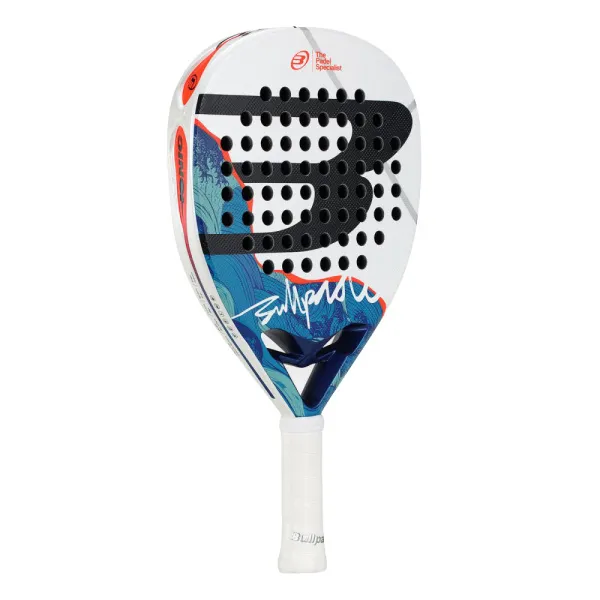Ракетка для падела BULLPADEL Ionic Power 26, 494411, для продв. игроков, стекловолокно, сине-белый за 28&nbsp;944.20 ₽ в Оренбурге