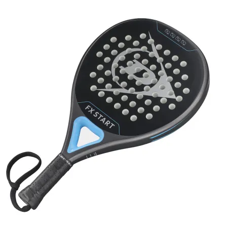 Ракетка для падела Dunlop FX Start, 10370737, для начинающих, гибрид, графит, черно-синий за 13&nbsp;175 ₽ купить в Оренбурге