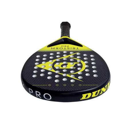 Ракетка для падела Dunlop Tristorm Pro, 10359946, для опытных игроков, графит, черно-желтый за 19&nbsp;643.50 ₽ купить в Оренбурге